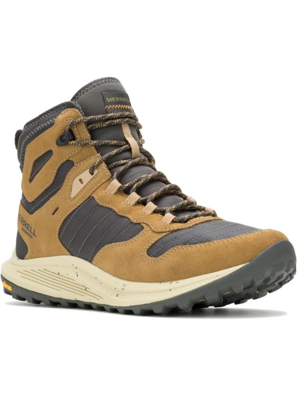 Men's Waterproof Hiking Boots, Thermo Insulated, Mid-Cut Trail Shoes